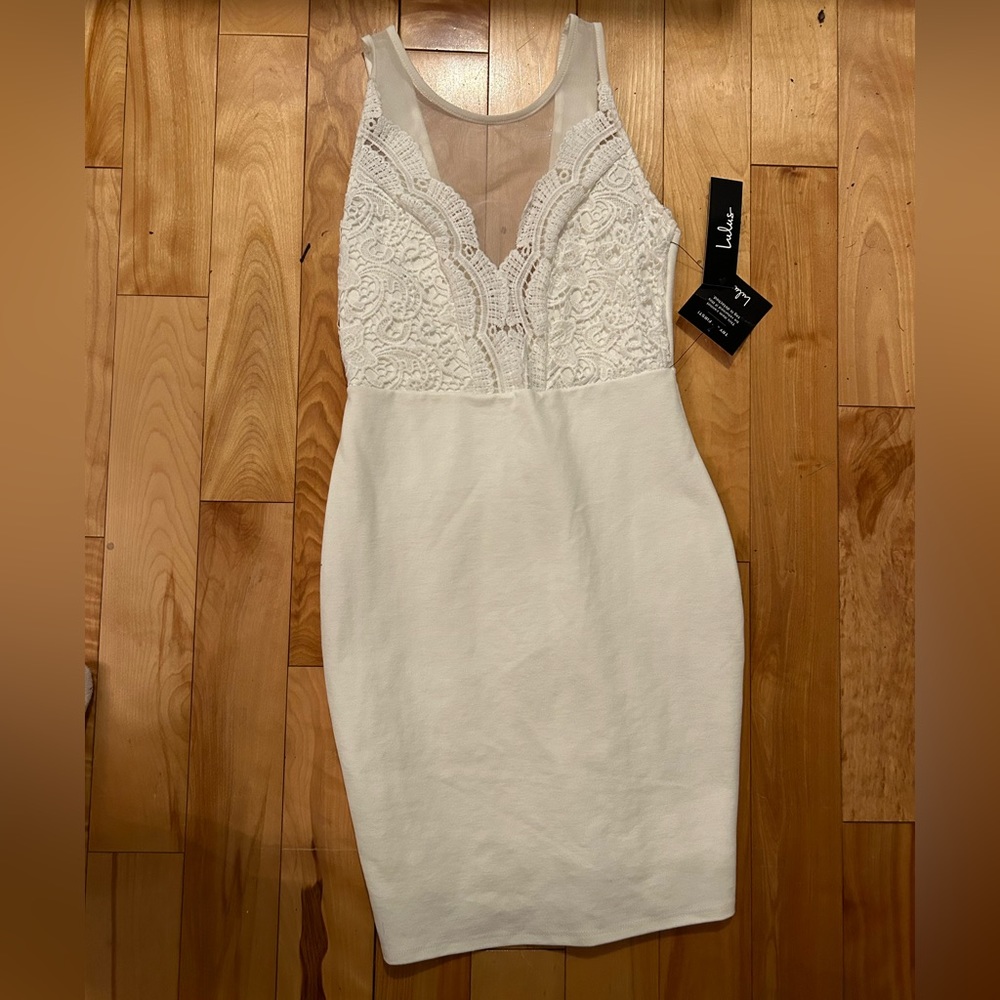 Lulus white dress